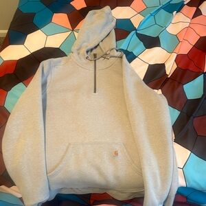 Carhartt Light Gray Hoodie